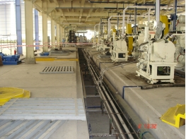 Lắp đặt dây chuyền thiết bị nhà máy Vinacan